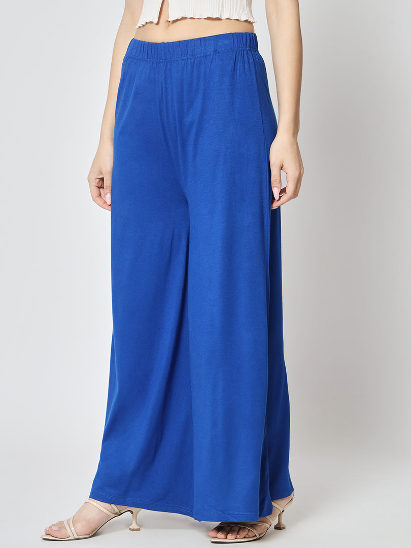 Women's Blue Palazzo