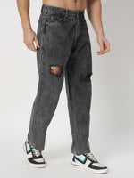 Load image into Gallery viewer, Charcoal Straight Fit Jeans
