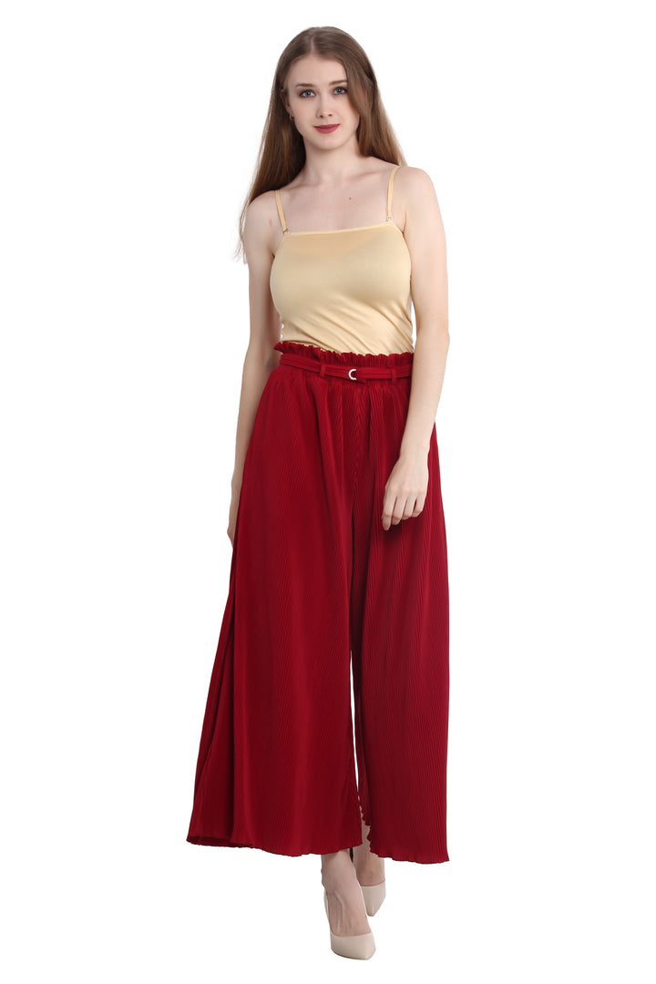 Women's Pleated Palazzo