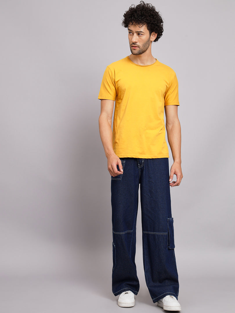 Contrast Stitch Utility Pant